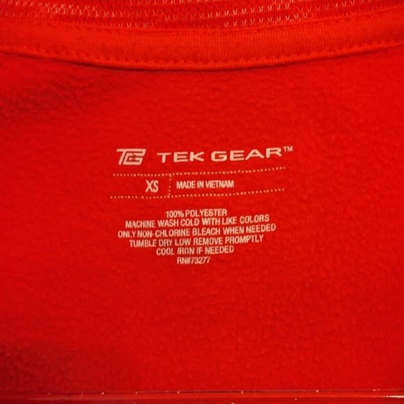 TEK Gear Full Zip Orange Jacket Size XS - Picture 2 of 4